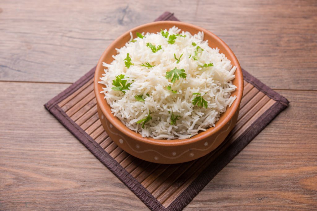 Rice elongation and texture after cooking